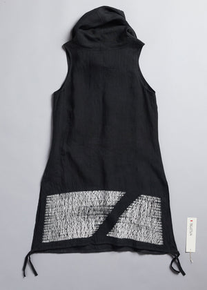 
                  
                    Load image into Gallery viewer, Open Stitch Nui Sleeveless Tunic in Anthracite
                  
                